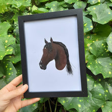 Load image into Gallery viewer, Portrait with mane braid